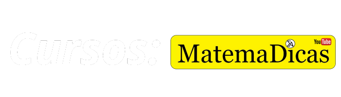 Logo Cursos do MatemaDicas